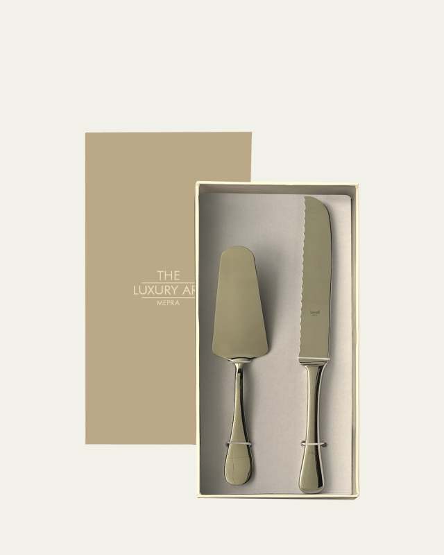Brescia 2-Piece Cake Set, Mirror